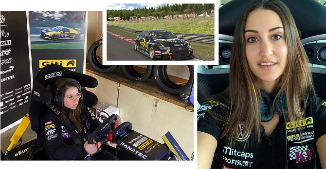 Going Digital: Giti’s All Female Team Highlights Successful Sim-Racing Action  
